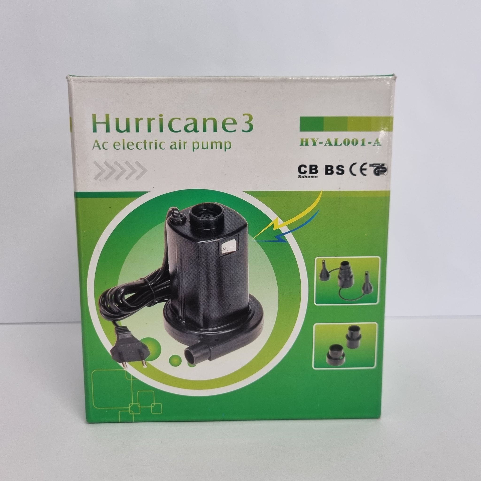 Hurricane 3 - Ac electric air pump