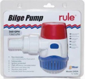 Rule Bilge Pump - 1100GPH Non Automatic